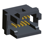 TE Connectivity AMPMODU System 50 Series Right Angle Through Hole PCB Header, 40 Contact(s), 1.27mm Pitch, 2 Row(s),