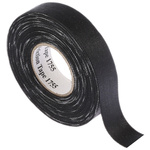 3M Temflex 1755 Rubber Black Cloth Tape, 19.1mm x 18m, 0.33mm Thick