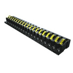 Samtec SIB Series Straight Surface Mount PCB Header, 12 Contact(s), 2.54mm Pitch, 1 Row(s), Shrouded
