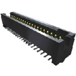 Samtec TFM Series Straight Through Hole PCB Header, 10 Contact(s), 1.27mm Pitch, 2 Row(s), Shrouded