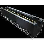 Samtec TFM Series Straight Through Hole PCB Header, 20 Contact(s), 1.27mm Pitch, 2 Row(s), Shrouded