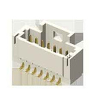 Samtec T1M Series Straight Surface Mount PCB Header, 7 Contact(s), 1.0mm Pitch, 1 Row(s), Shrouded