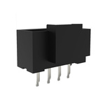 Molex KK Plus 250 Series Straight Through Hole PCB Header, 4 Contact(s), 2.5mm Pitch, 1 Row(s), Shrouded