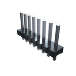 Samtec FWJ Series Straight Pin Header, 2 Contact(s), 3.96mm Pitch, 1 Row(s), Unshrouded