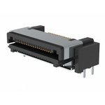 Samtec LSHM Series Right Angle Surface Mount PCB Header, 40 Contact(s), 0.5mm Pitch, 1 Row(s), Shrouded