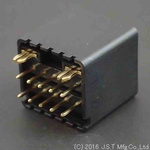 JST JFA J2000 Series PCB Header, 10 Contact(s), 2.5mm Pitch, 2 Row(s), Shrouded