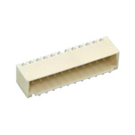 Molex Pico-SPOX Series Vertical Surface Mount PCB Header, 12 Contact(s), 1.5mm Pitch, 1 Row(s), Shrouded