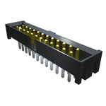 Samtec STMM Series Vertical Surface Mount PCB Header, 20 Contact(s), 2.0mm Pitch, 2 Row(s), Shrouded
