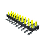 Samtec TMM Series Vertical Surface Mount Pin Header, 6 Contact(s), 2.0mm Pitch, 2 Row(s), Unshrouded