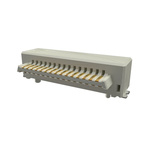 Amphenol Communications Solutions Conan Lite Series Right Angle PCB Header, 31 Contact(s), 1.0mm Pitch, Shrouded