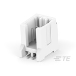 TE Connectivity MICRO CT Series Straight Board Mount PCB Header, 2 Contact(s), 1.2mm Pitch, 1 Row(s)