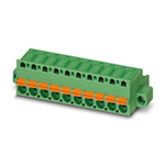 Phoenix Contact FKS Series Straight PCB Connector, 2 Contact(s), 5mm Pitch, 1 Row(s)