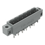 Wago 231 Series Straight PCB Mount PCB Header, 6 Contact(s), 5mm Pitch, 1 Row(s), Shrouded