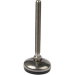 Nu-Tech Engineering Adjustable Feet A105/003 M10 100mm, 50mm Dia. Stainless Steel, Stainless Steel 350kg Static Load
