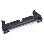3M 3000 Series Straight Through Hole PCB Header, 40 Contact(s), 2.54mm Pitch, 2 Row(s), Shrouded