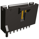 TE Connectivity AMPMODU MTE Series Straight Through Hole PCB Header, 8 Contact(s), 2.54mm Pitch, 1 Row(s), Shrouded