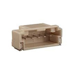 Molex DuraClik Series Right Angle Surface Mount PCB Header, 3 Contact(s), 2.0mm Pitch, 1 Row(s), Shrouded