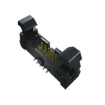 Samtec EHT Series Straight Through Hole PCB Header, 24 Contact(s), 2.0mm Pitch, 2 Row(s), Shrouded