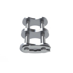 Sedis ALPHA 12B-2 Spring Clip Stainless Steel Roller Chain Link