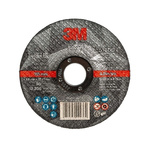 3M Silver Aluminium Oxide Cutting Disc, 115mm x 2.5mm Thick, Fine Grade, P120 Grit, T42