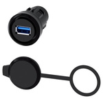 Siemens Female RJ45 Connector, Cable Mount