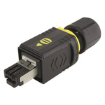 HARTING PushPull V4 Series Male RJ45 Connector, Cable Mount, Cat5, 360° Shield