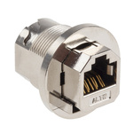 Amphenol Industrial RCM Series Female RJ45 Connector, Panel Mount