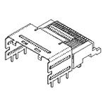 Molex iPass Series Right Angle Through Hole PCB Header, 36 Contact(s), 0.8mm Pitch, 2 Row(s), Unshrouded