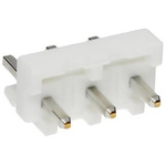 JST NV Series Top Entry Through Hole PCB Header, 3 Contact(s), 5.0mm Pitch, 1 Row(s), Shrouded