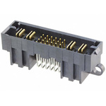 Samtec MPTC Series Straight PCB Header, 28 Contact(s), 2.0mm Pitch, 14 Row(s), Shrouded