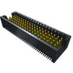 Samtec MOLC Series Straight PCB Header, 40 Contact(s), 1.27mm Pitch, 2 Row(s), Shrouded