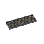 Molex Mirror Mezz Series Vertical Surface Mount PCB Header, 699 Contact(s), 1.3mm Pitch, 11 Row(s)
