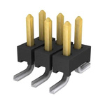 Samtec TMM Series Vertical Surface Mount Pin Header, 6 Contact(s), 2.0mm Pitch, 2 Row(s), Unshrouded