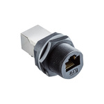 Amphenol Industrial RCP Series Female RJ45 Connector, Front Mount, Cat5e
