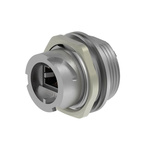 TE Connectivity 2355443 Series Receptacle RJ45 Connector, Panel Mount, Cat5e
