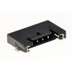 Molex Pico-Lock Series Right Angle Surface Mount PCB Header, 2 Contact(s), 1.0mm Pitch, 1 Row(s), Shrouded