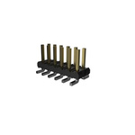 Amphenol ICC Minitek Series Surface Mount Pin Header, 4 Contact(s), 2.0mm Pitch, 2 Row(s), Unshrouded