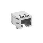 ERNI Female RJ Connector Module, Through Hole, Cat3, Cat4