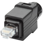 Siemens Plug Ethernet Connector, Cable Mount, Cat5