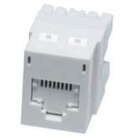 Molex Premise Networks Female Ethernet Connector, Snap-In, Cat6