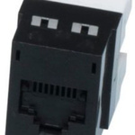 Molex Premise Networks Female Ethernet Connector, Snap-In, Cat6