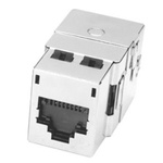 Molex Premise Networks Female Ethernet Connector, Snap-In, Cat6