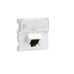 Legrand Mosaic Series RJ45 Socket, Flush Mount, Cat6