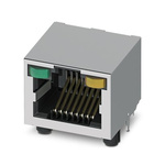 Phoenix Contact CUC Series Female RJ45 Connector, PCB Mount