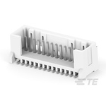 TE Connectivity MICRO CT Series Straight Board Mount PCB Header, 14 Contact(s), 1.2mm Pitch, 1 Row(s)