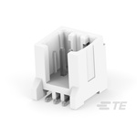TE Connectivity MICRO CT Series Straight Board Mount PCB Header, 3 Contact(s), 1.2mm Pitch, 1 Row(s)