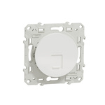 Odace Series Socket RJ45 Socket, Flush Mount, Cat5