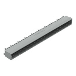 Wago 231 Series Angled PCB Mount PCB Header, 18 Contact(s), 5mm Pitch, 1 Row(s), Shrouded