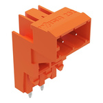 Wago 232 Series Angled PCB Mount PCB Header, 2 Contact(s), 5.08mm Pitch, 1 Row(s), Shrouded