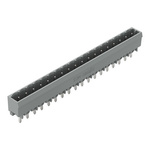 Wago 231 Series Straight PCB Mount PCB Header, 18 Contact(s), 5mm Pitch, 1 Row(s), Shrouded